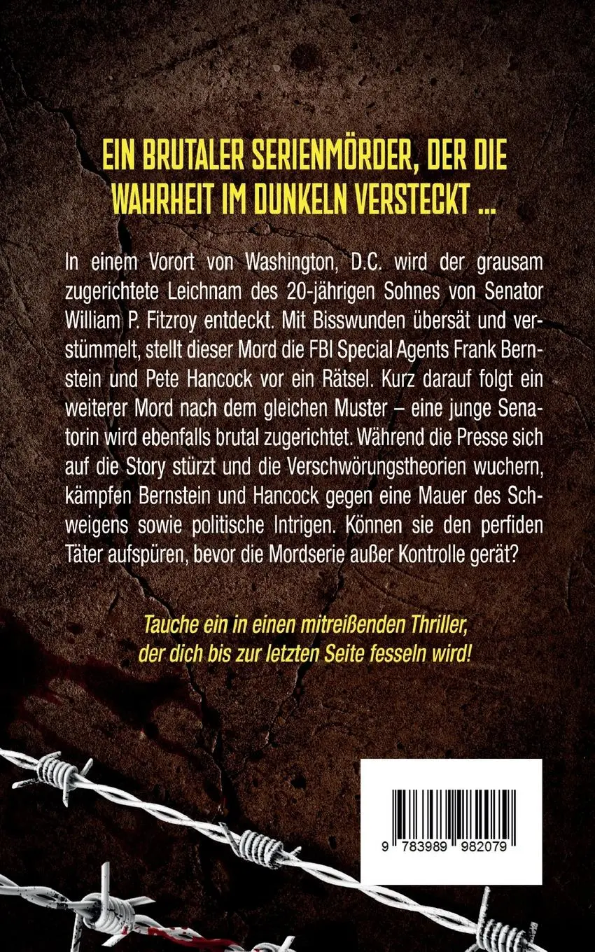 Rückseite: 9783989982079 | Der Beißer Ein aufregender und spannender Kriminalthriller | Seinsche