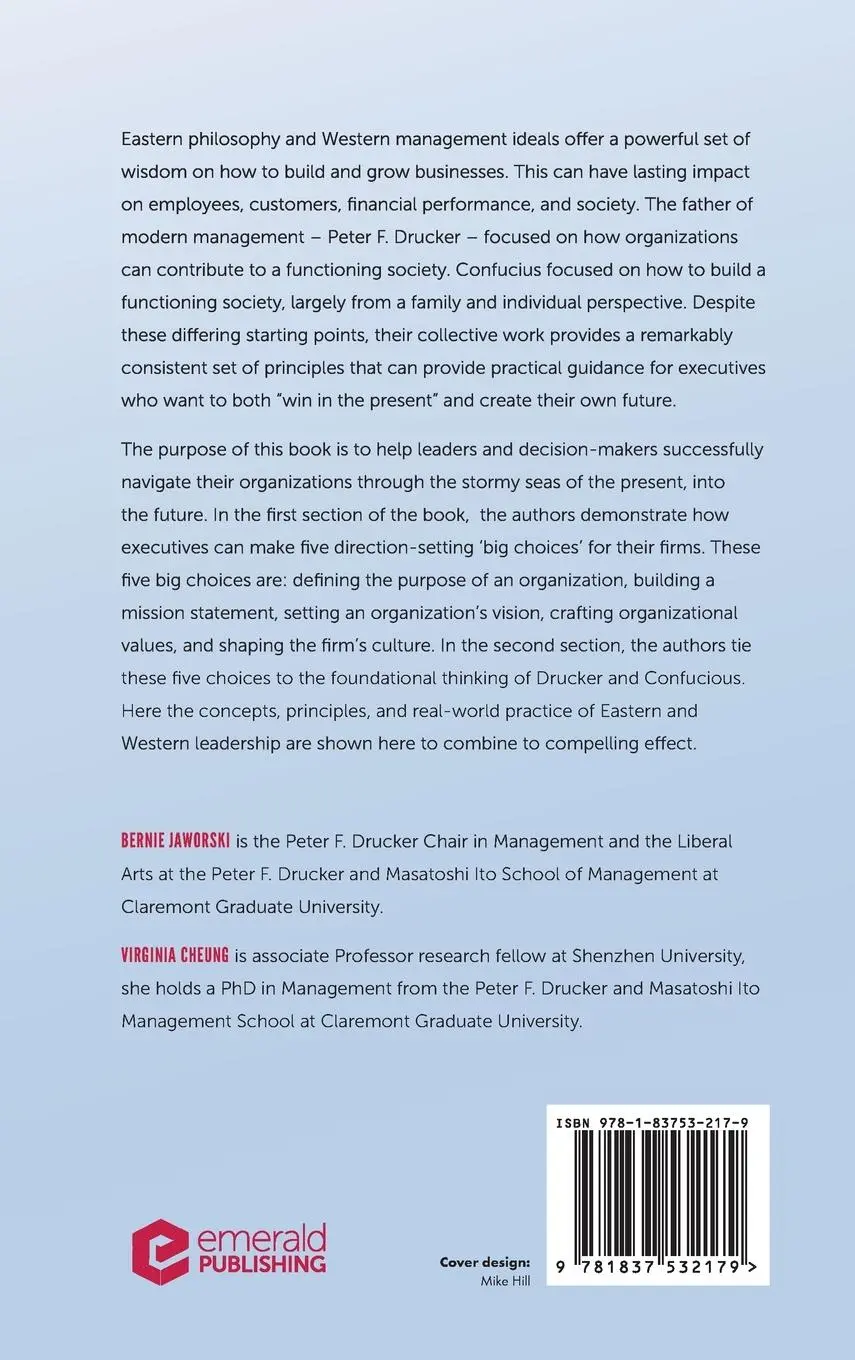 Rückseite: 9781837532179 | Creating the Organization of the Future | Bernard Jaworski (u. a.)