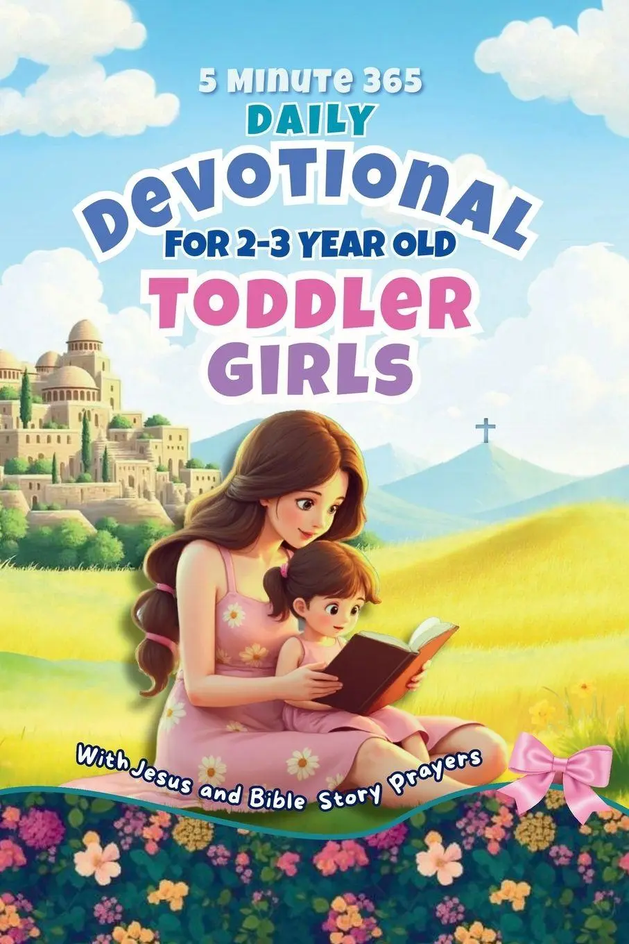 Cover: 9781966232179 | 5 Minute 365 Daily Devotional for 2-3 Year Old Toddler Girls with...