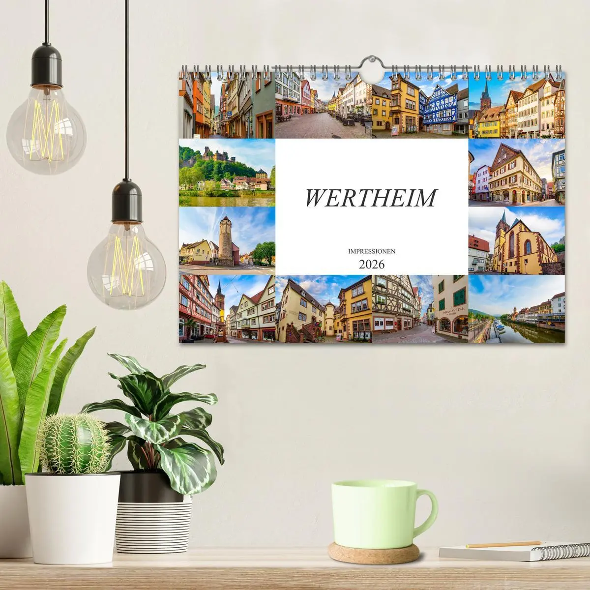 Bild: 9783457792179 | Wertheim Impressionen (Wandkalender 2026 DIN A4 quer), CALVENDO...