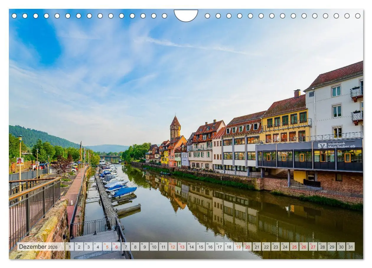 Bild: 9783457792179 | Wertheim Impressionen (Wandkalender 2026 DIN A4 quer), CALVENDO...