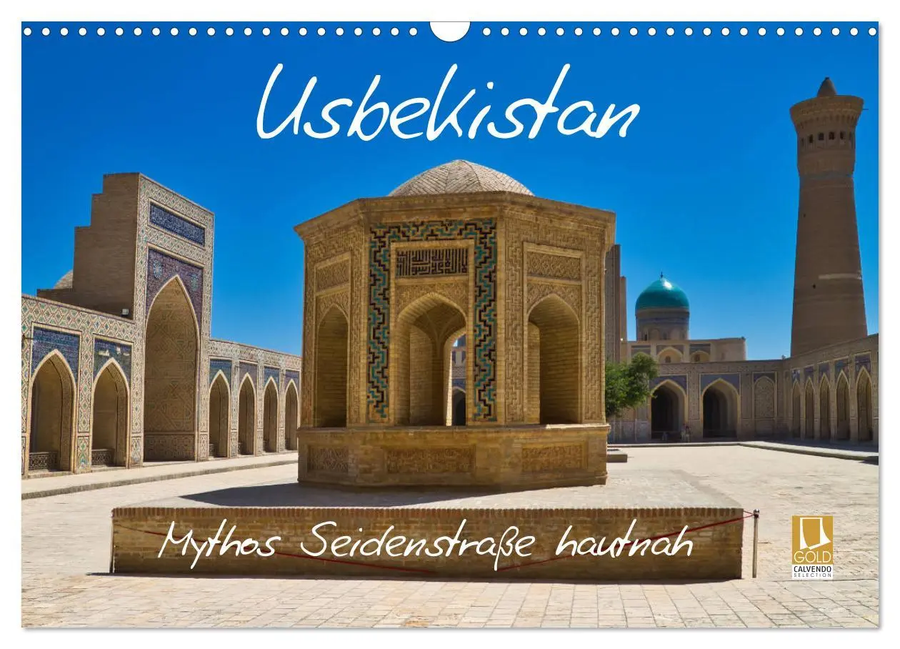 Cover: 9783457932179 | Usbekistan Mythos Seidenstraße hautnah (Wandkalender 2026 DIN A3...
