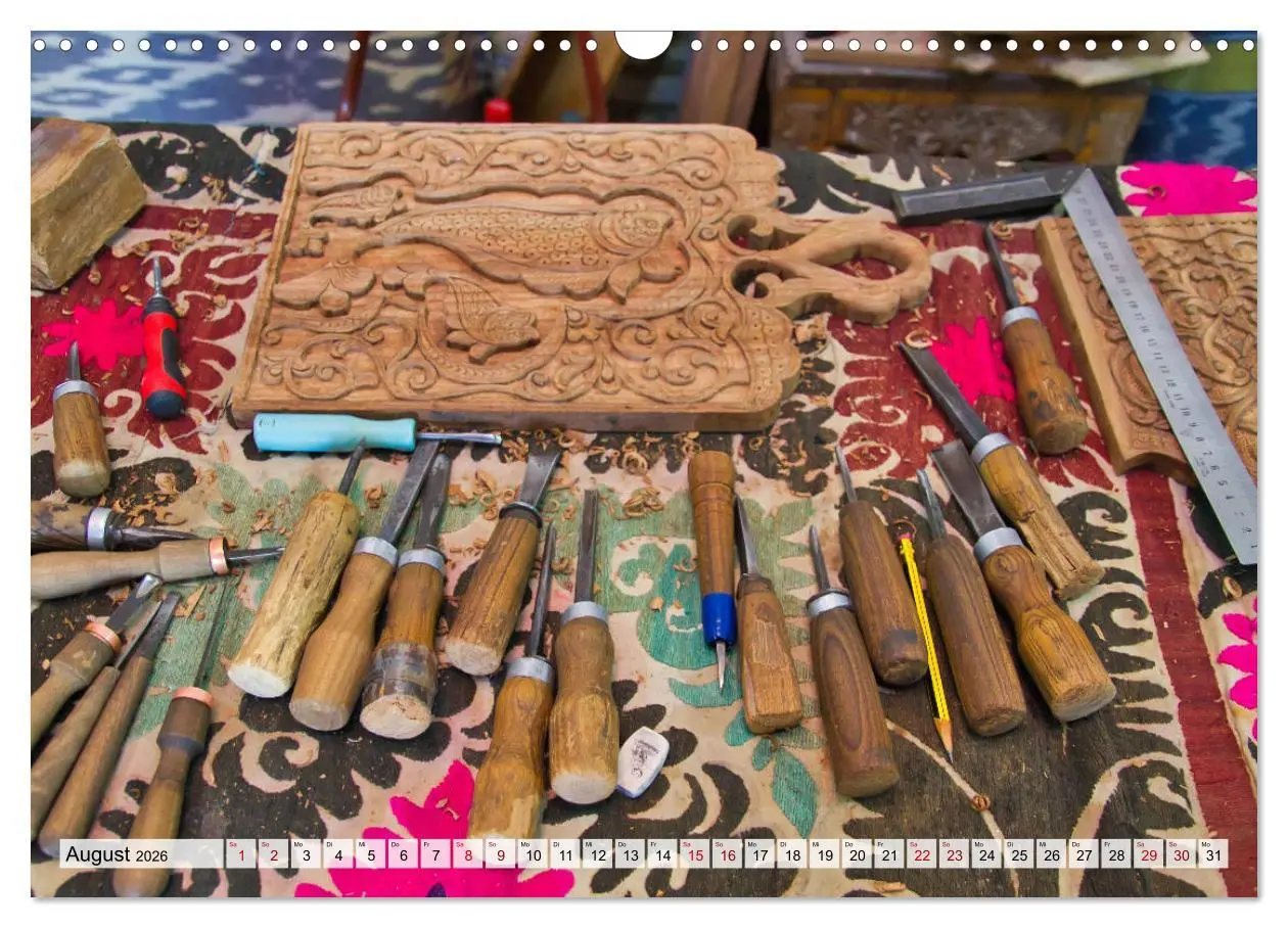 Bild: 9783457932179 | Usbekistan Mythos Seidenstraße hautnah (Wandkalender 2026 DIN A3...