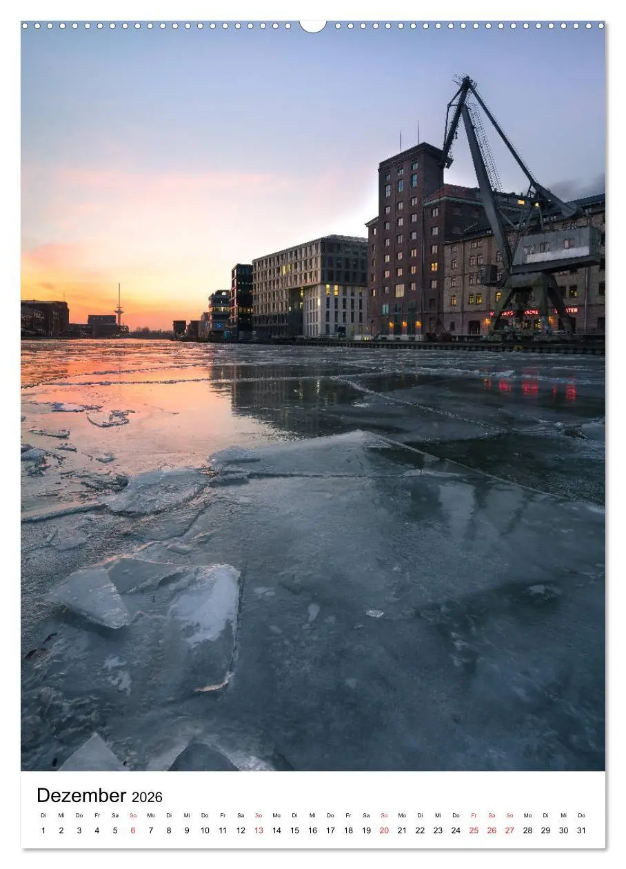 Bild: 9783516402179 | Münster - Spiegelwelten einer Stadt (Wandkalender 2026 DIN A2...