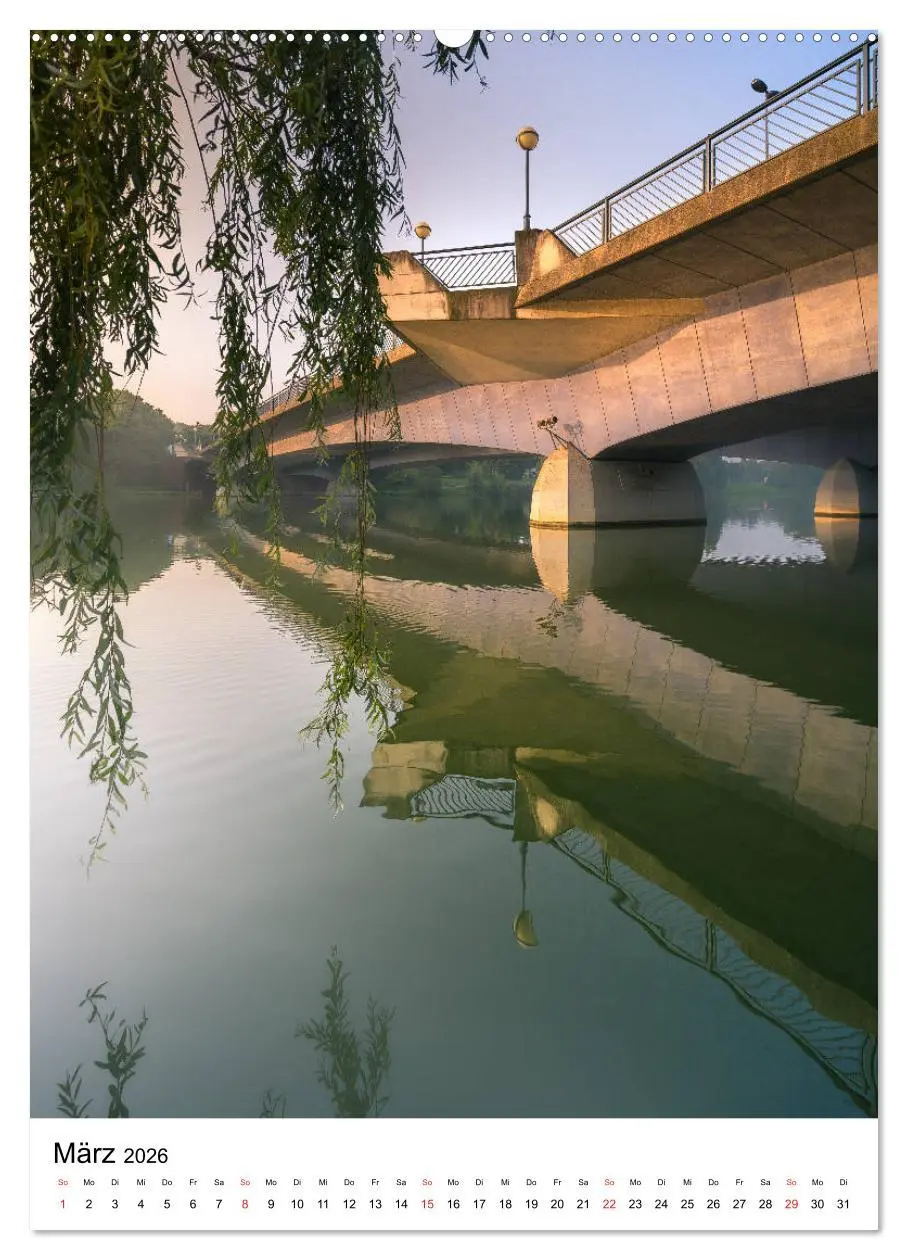 Bild: 9783516402179 | Münster - Spiegelwelten einer Stadt (Wandkalender 2026 DIN A2...