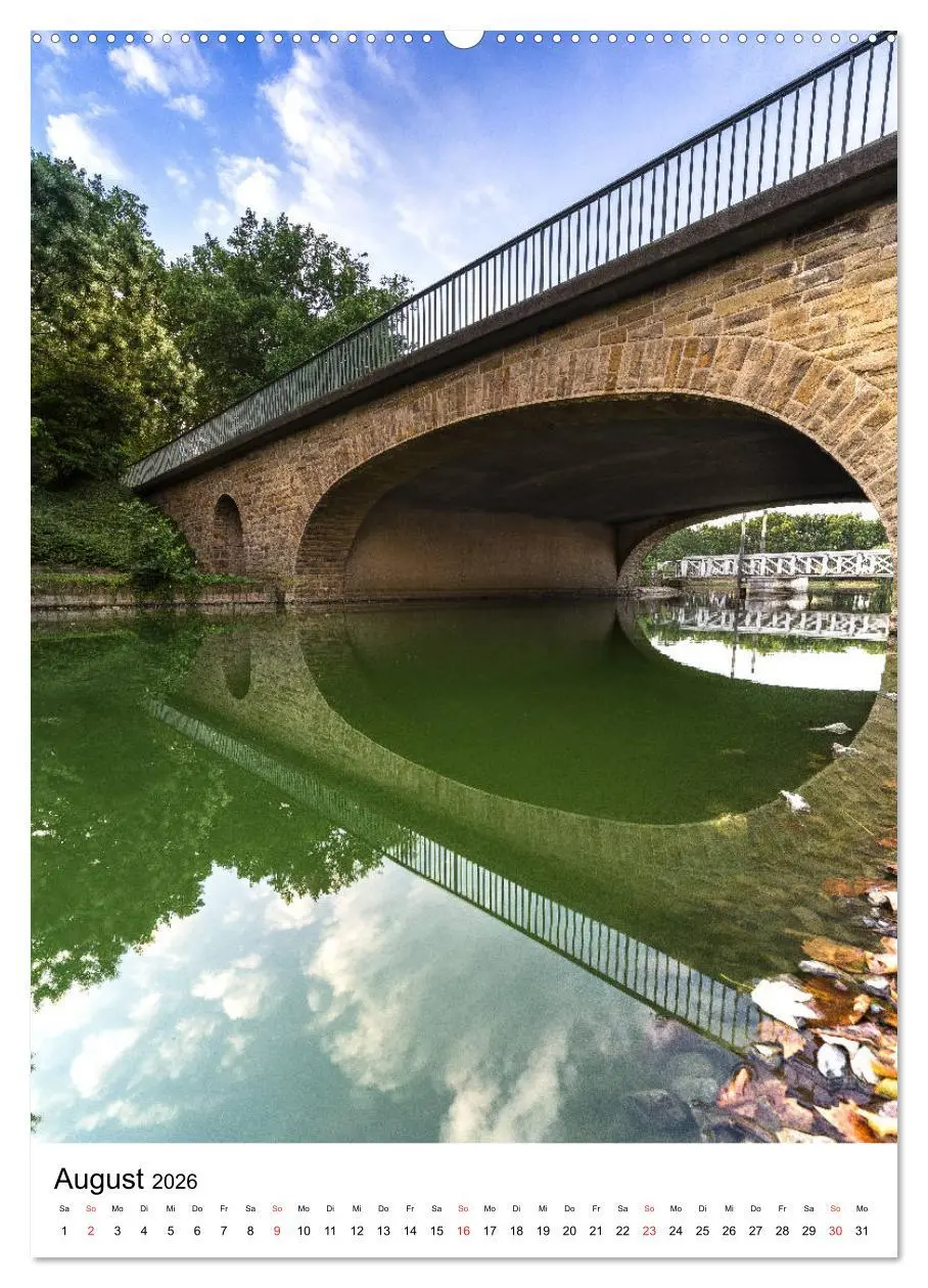Bild: 9783516402179 | Münster - Spiegelwelten einer Stadt (Wandkalender 2026 DIN A2...