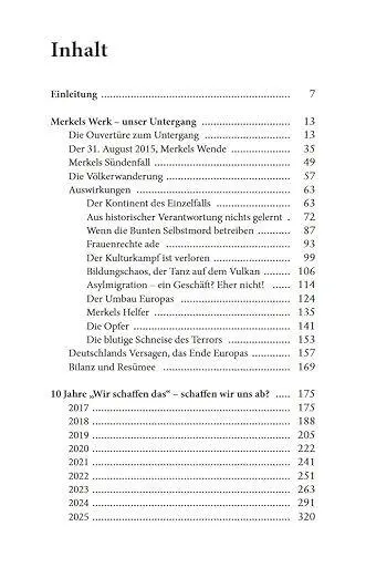 Bild: 9783962692179 | Merkels Werk - Unser Untergang | Gerald Grosz | Taschenbuch | 328 S.