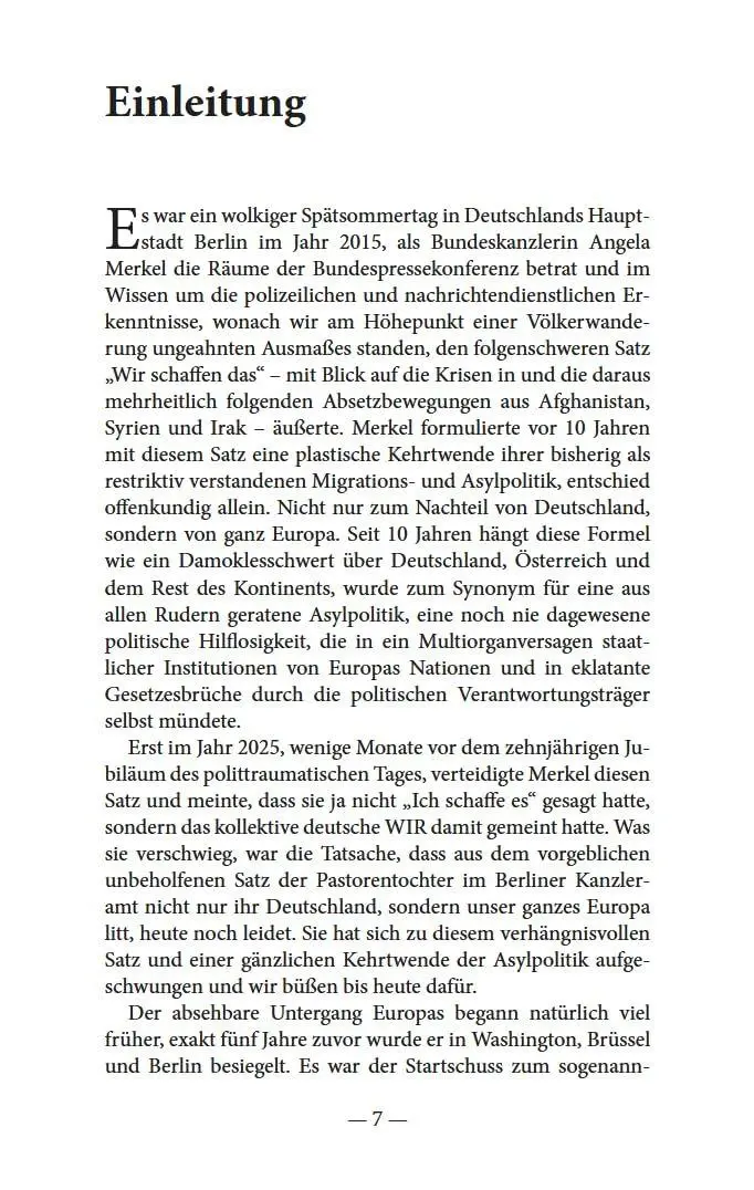 Bild: 9783962692179 | Merkels Werk - Unser Untergang | Gerald Grosz | Taschenbuch | 328 S.