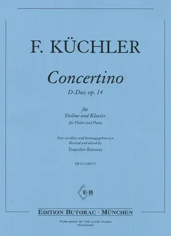 Concertino D-Dur op.14 für Violine und Klavier