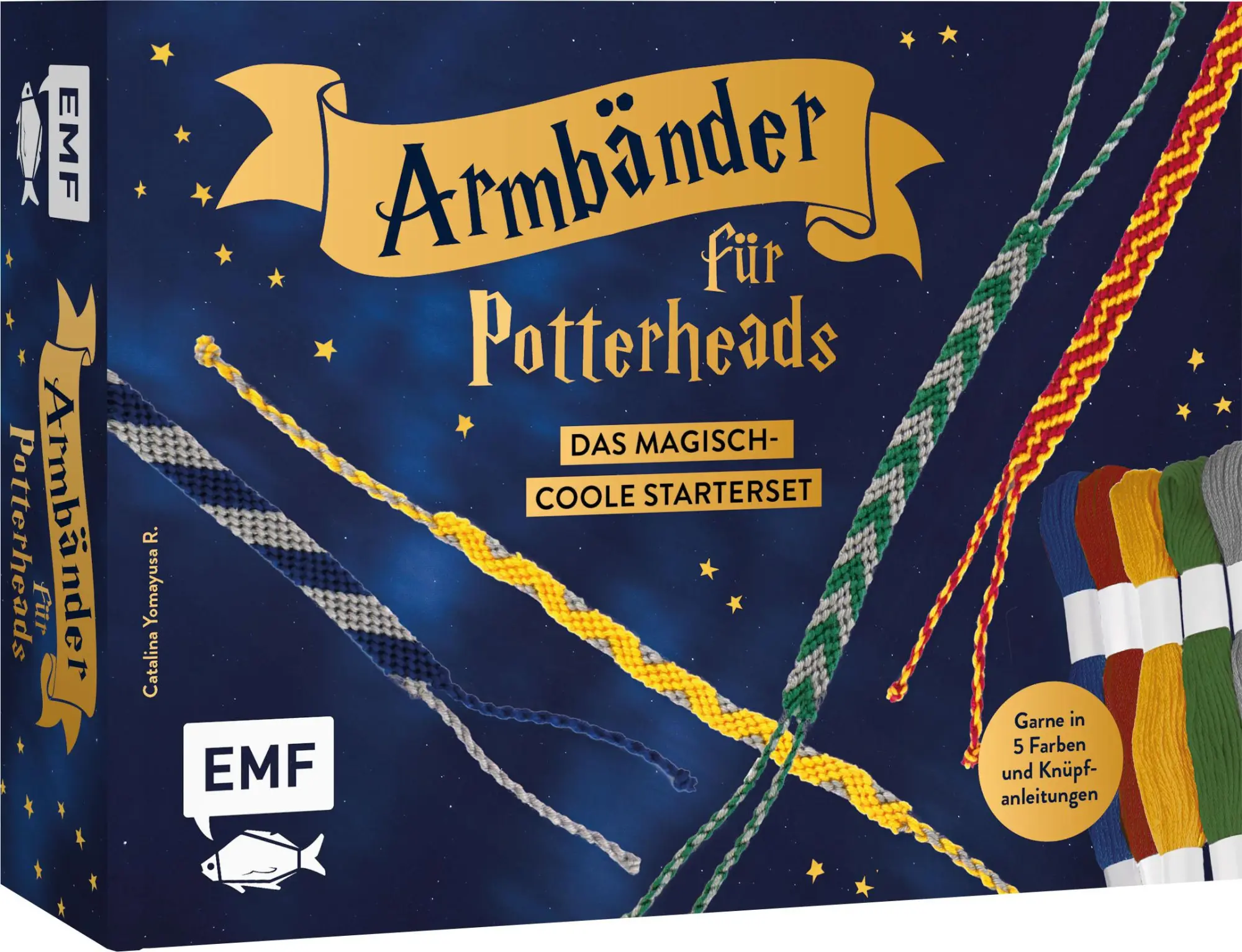 Cover: 4260478342279 | Armbänder für Potterheads knüpfen | Catalina Yomayusa R. | 2 S. | 2023