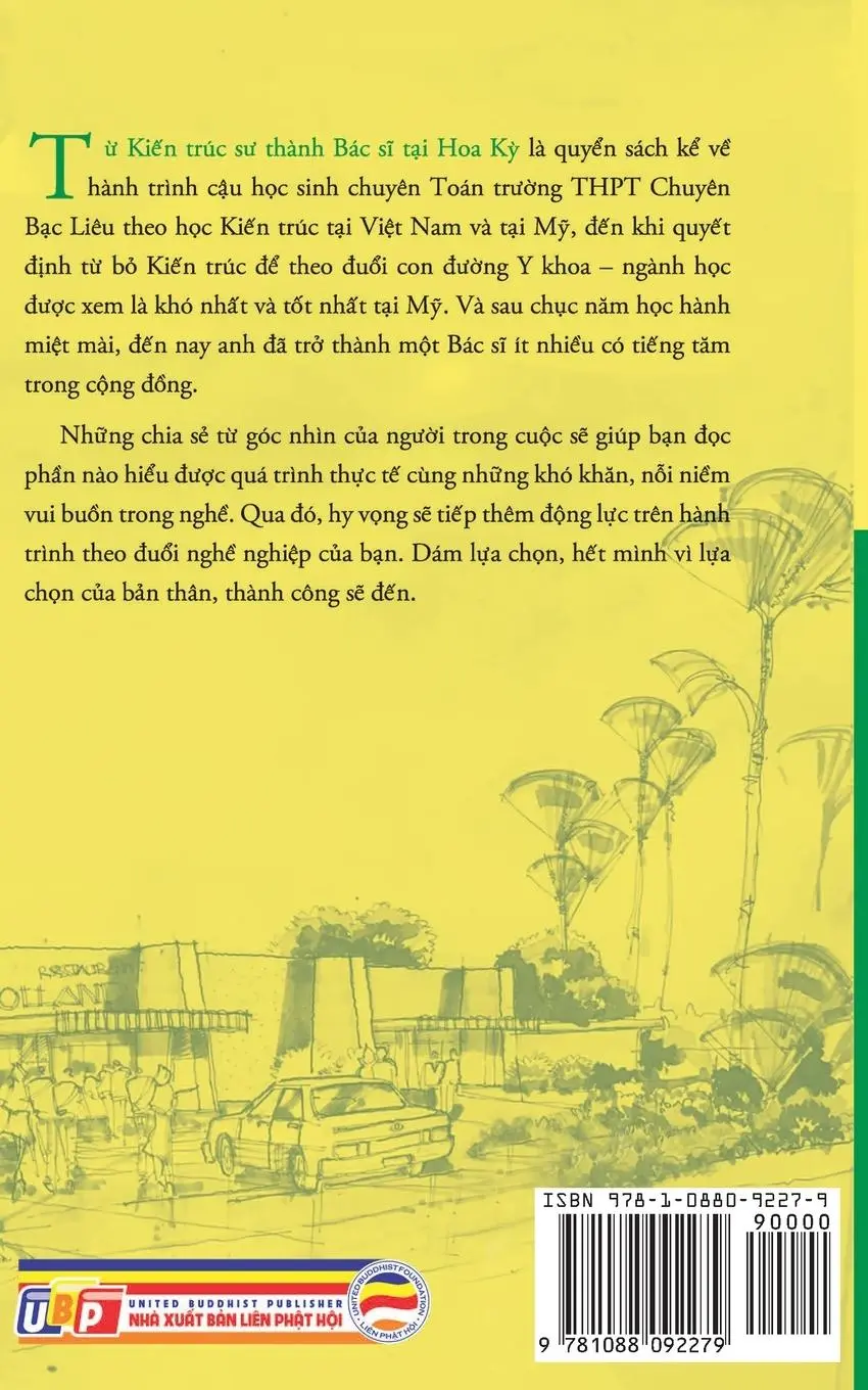 Rückseite: 9781088092279 | T¿ Ki¿n Trúc S¿ Thành Bác S¿ T¿i Hoa K¿ | PGS. BS. Huynh Wynn Tran