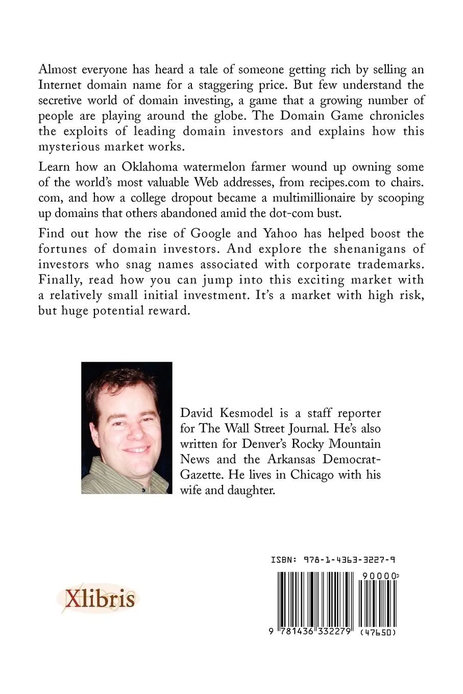 Rückseite: 9781436332279 | The Domain Game | David Kesmodel | Taschenbuch | Englisch | 2008