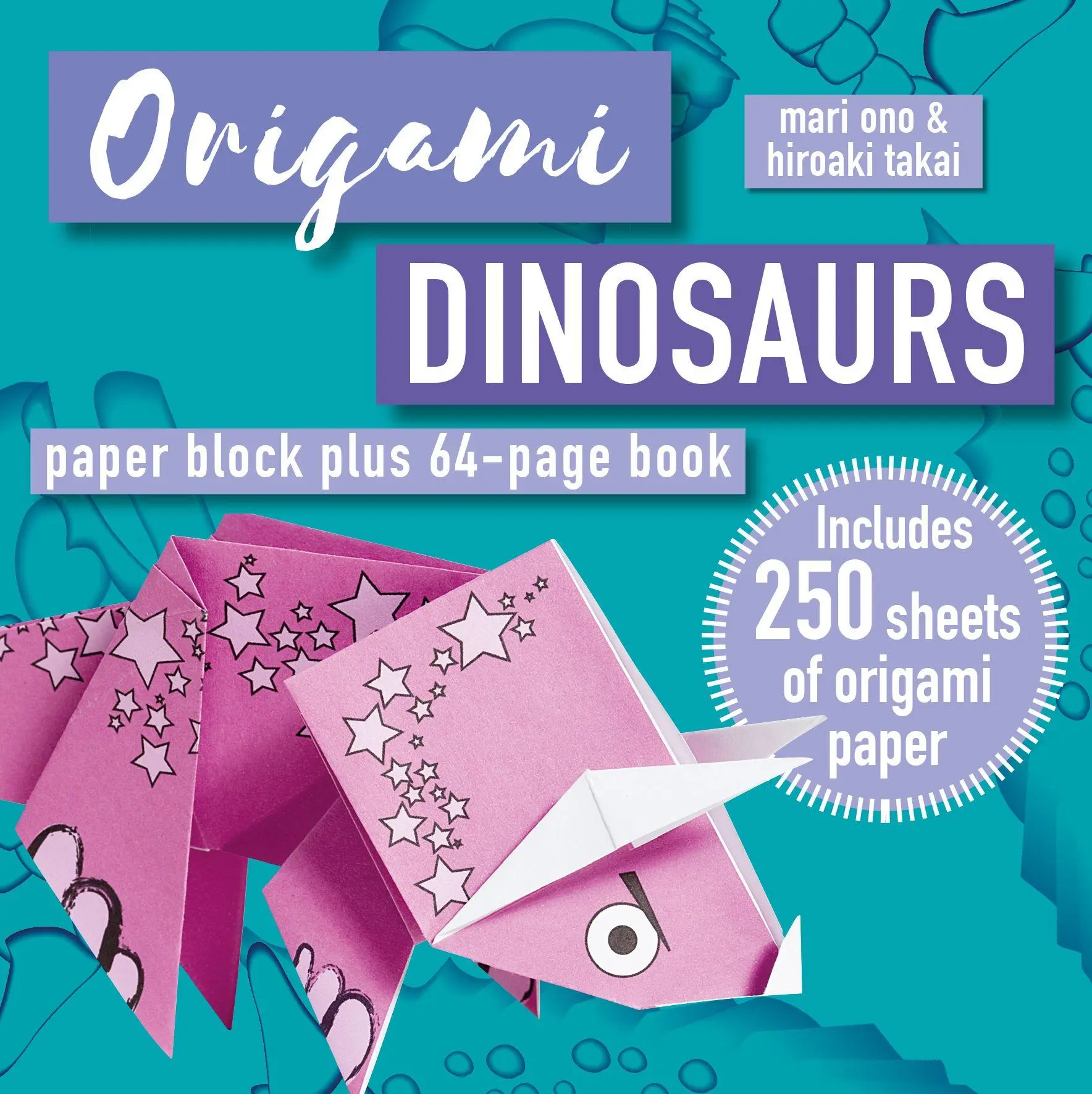 Cover: 9781800652279 | Origami Dinosaurs | Paper Block Plus 64-Page Book | Takai (u. a.)
