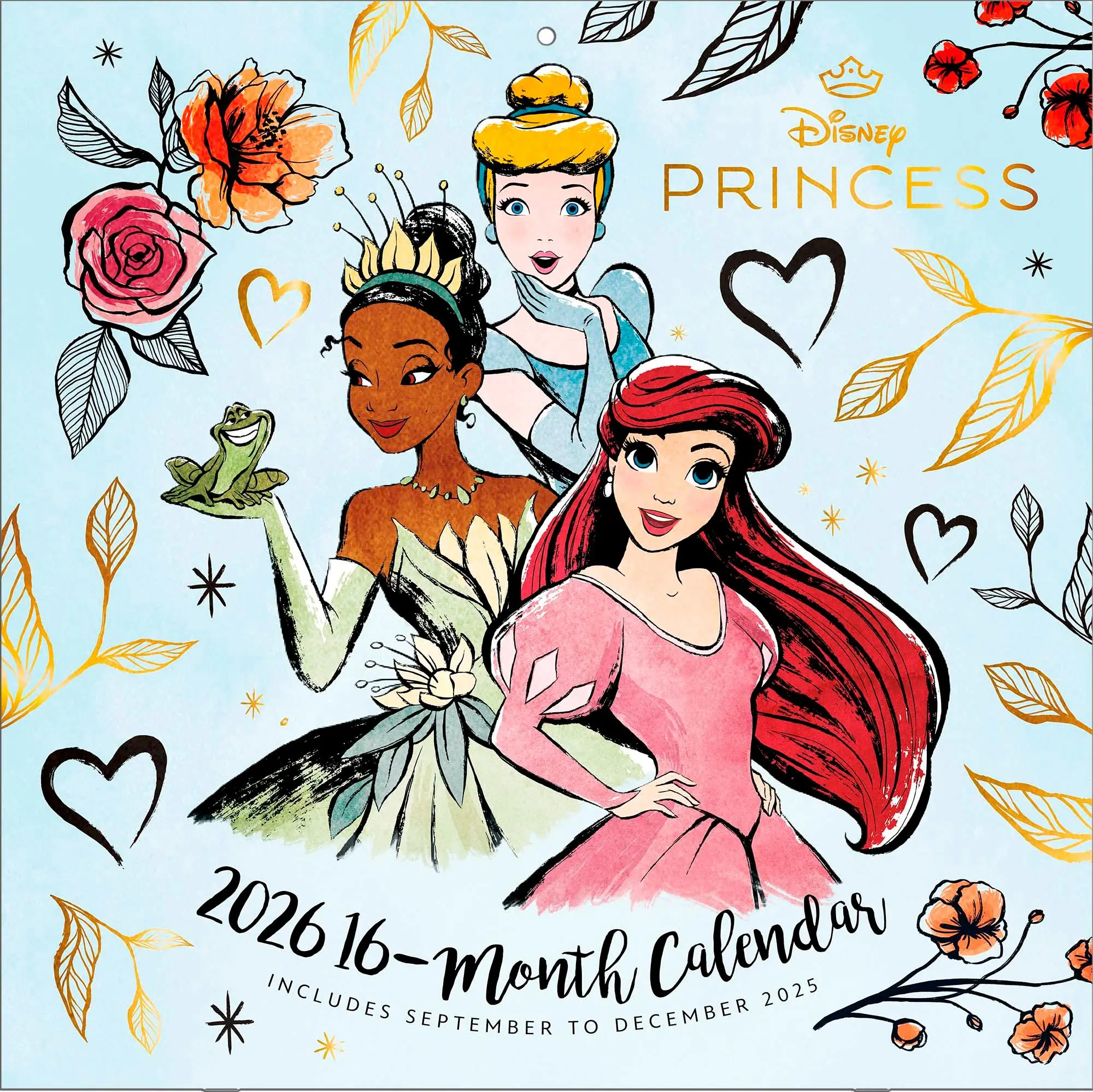 Cover: 9781804232279 | DISNEY PRINCESS - Broschürenkalender im Format 30 x 30 | Kalender