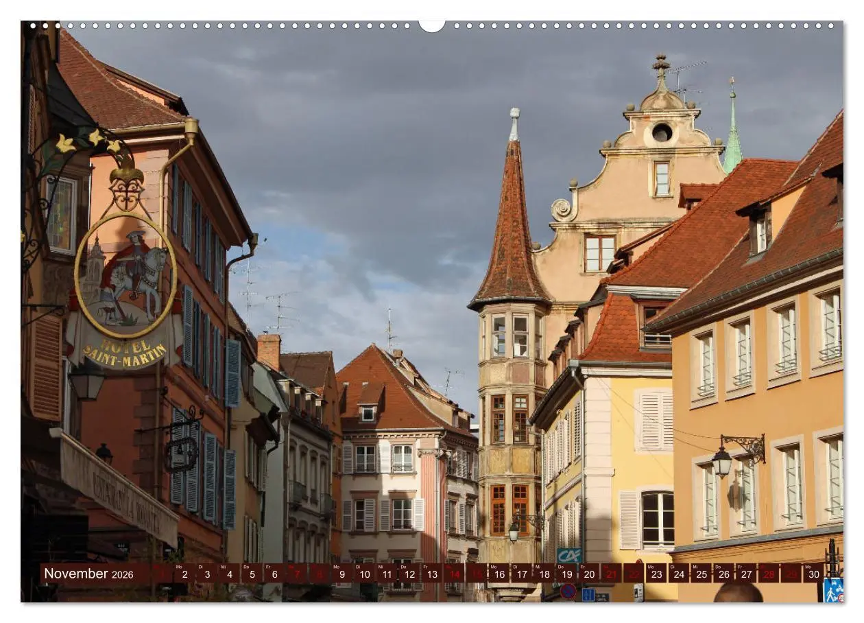 Bild: 9783457542279 | Das Elsass (Wandkalender 2026 DIN A2 quer), CALVENDO Monatskalender