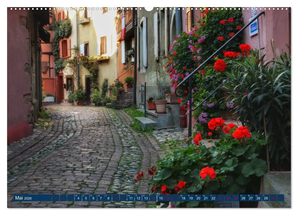 Bild: 9783457542279 | Das Elsass (Wandkalender 2026 DIN A2 quer), CALVENDO Monatskalender