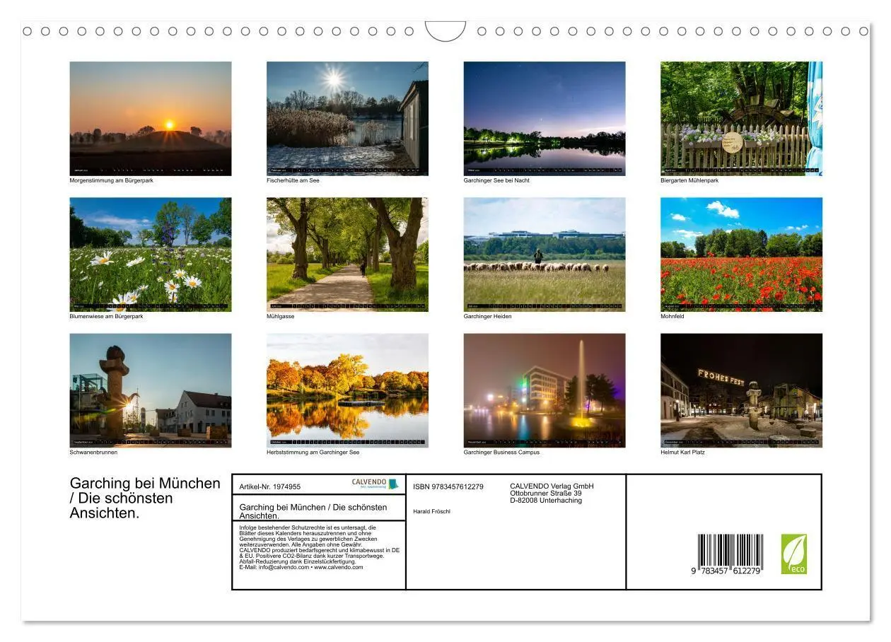 Bild: 9783457612279 | Garching bei München / Die schönsten Ansichten. (Wandkalender 2026...