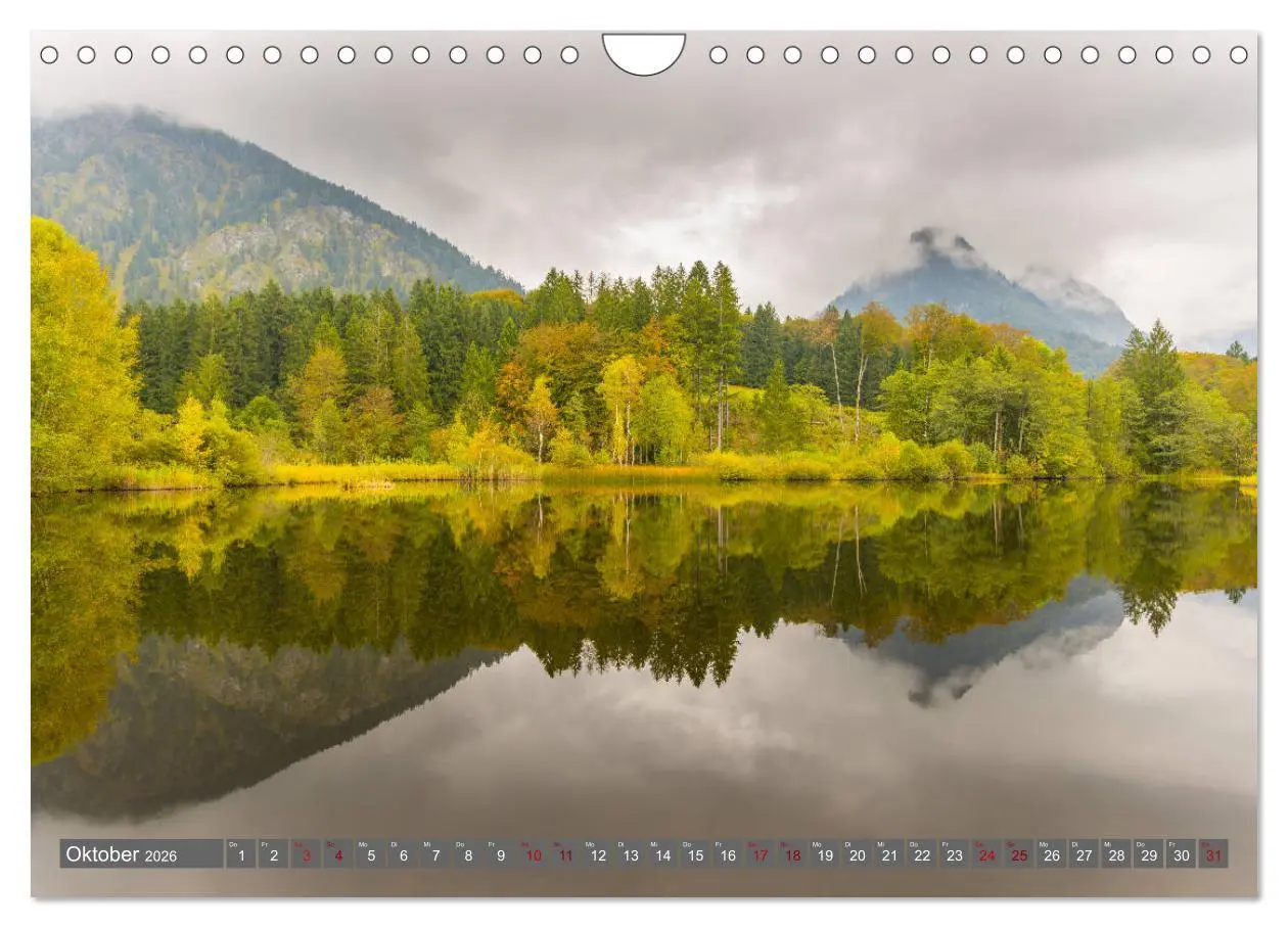 Bild: 9783457852279 | Schöne Wanderungen um Oberstdorf (Wandkalender 2026 DIN A4 quer),...