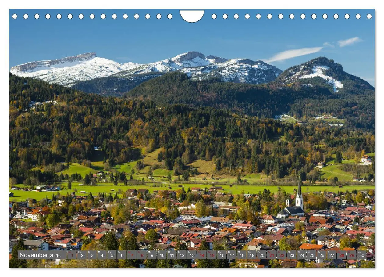 Bild: 9783457852279 | Schöne Wanderungen um Oberstdorf (Wandkalender 2026 DIN A4 quer),...