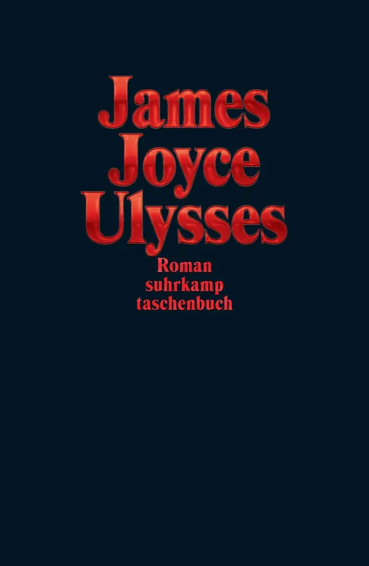 Cover: 9783518472279 | Ulysses Jubiläumsausgabe Rot | James Joyce | Taschenbuch | 987 S.