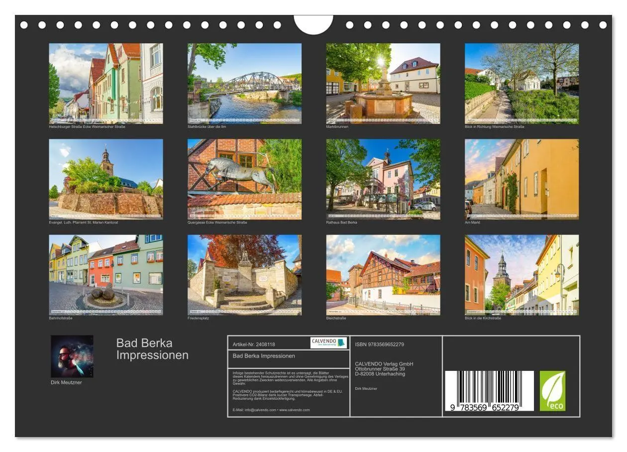 Bild: 9783569652279 | Bad Berka Impressionen (Wandkalender 2027 DIN A4 quer), CALVENDO...