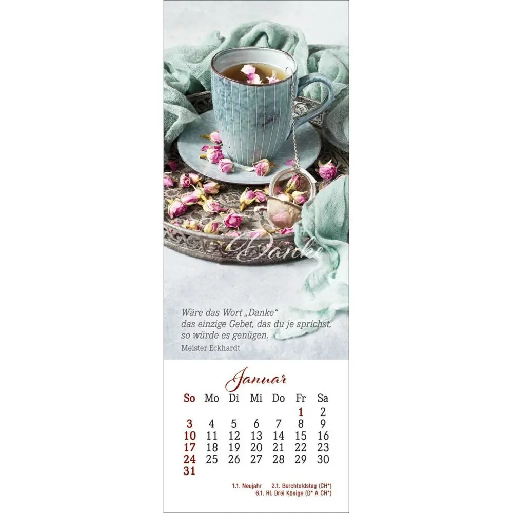 Bild: 9783754852279 | Den Augenblick genießen 2027 | Lesezeichen-Kalender | Bianka Bleier