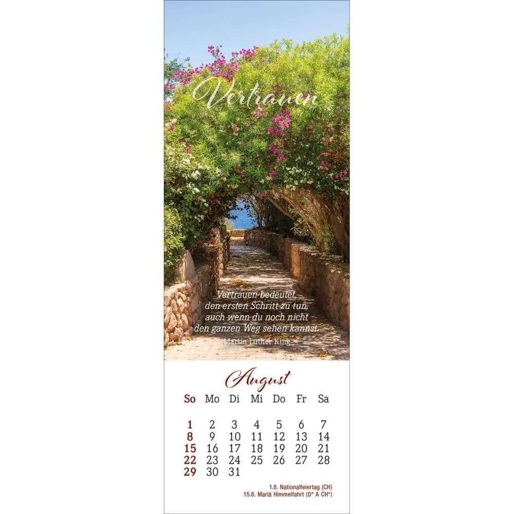 Bild: 9783754852279 | Den Augenblick genießen 2027 | Lesezeichen-Kalender | Bianka Bleier