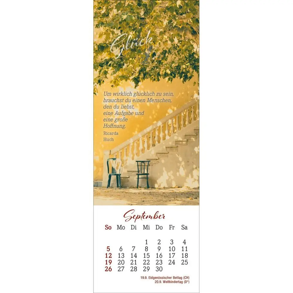 Bild: 9783754852279 | Den Augenblick genießen 2027 | Lesezeichen-Kalender | Bianka Bleier