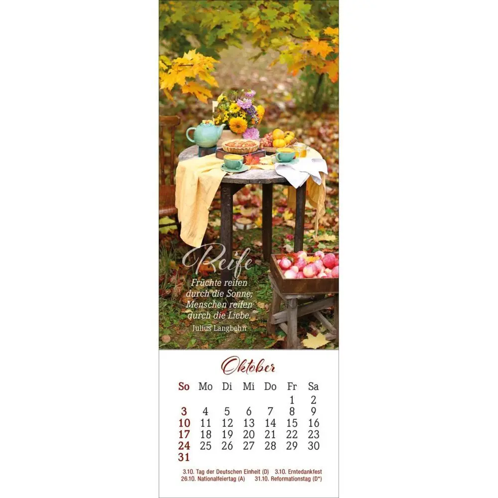 Bild: 9783754852279 | Den Augenblick genießen 2027 | Lesezeichen-Kalender | Bianka Bleier