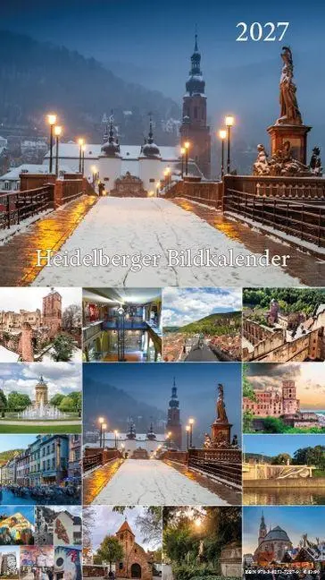Cover: 9783825372279 | Heidelberger Bildkalender 2027 | 91. Ausgabe | WINTER | Kalender