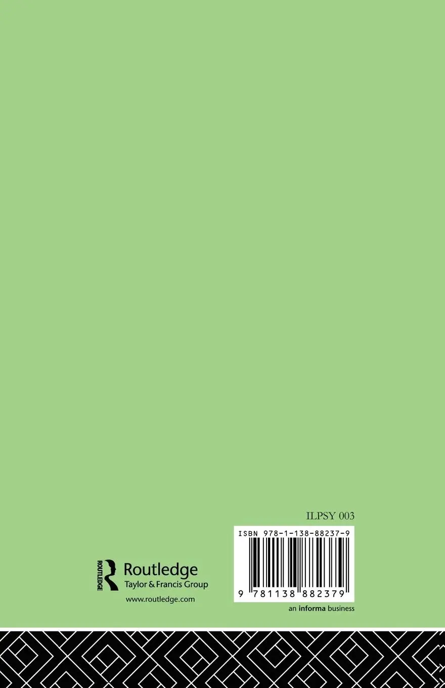 Rückseite: 9781138882379 | Inferiority Feelings | In the Individual and the Group | Brachfeld