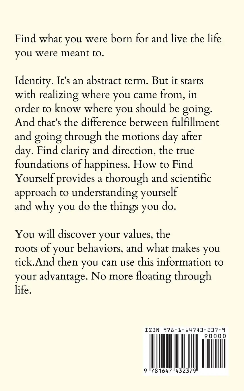 Rückseite: 9781647432379 | How to Find Yourself | Nick Trenton | Taschenbuch | Englisch | 2021