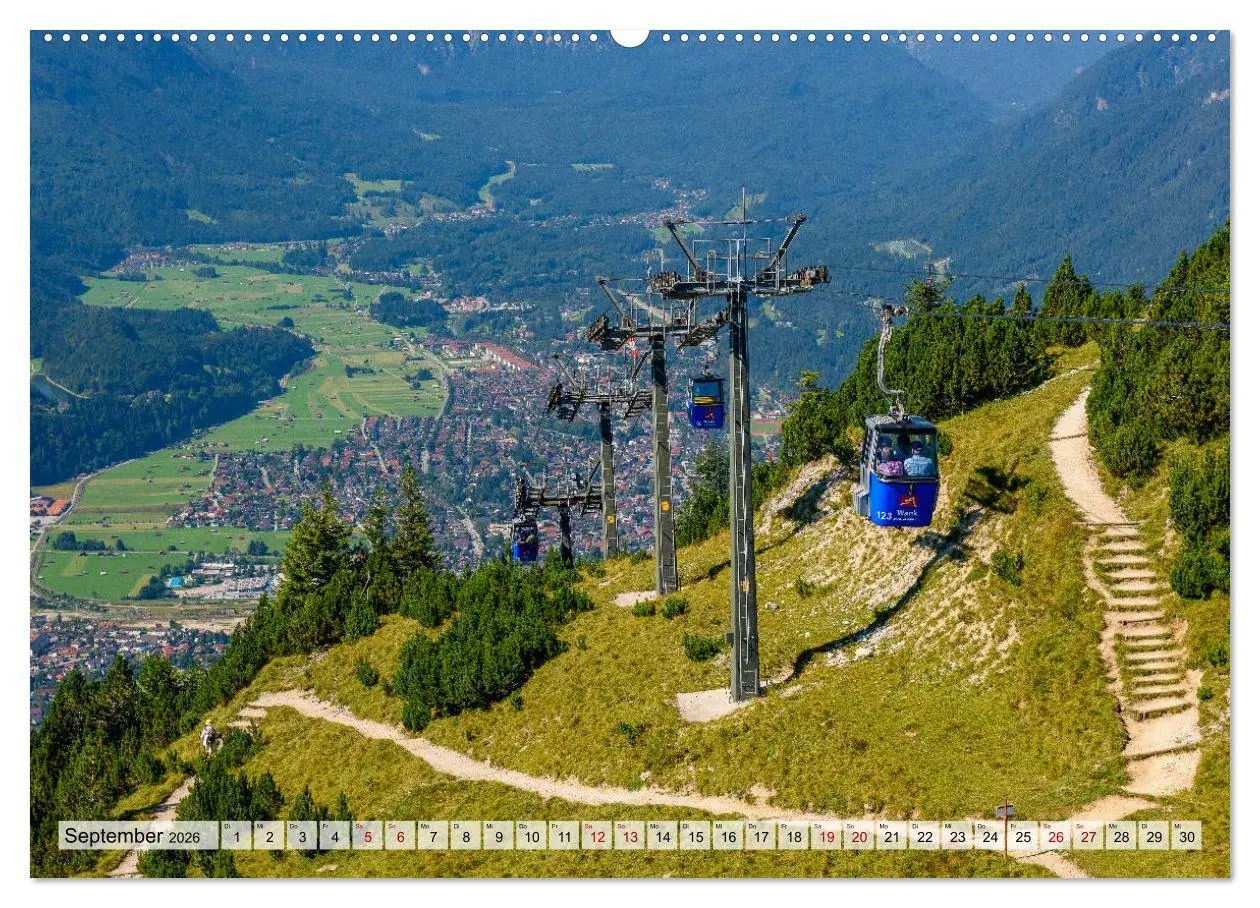 Bild: 9783457772379 | Unterwegs im Werdenfelser Land (Wandkalender 2026 DIN A2 quer),...