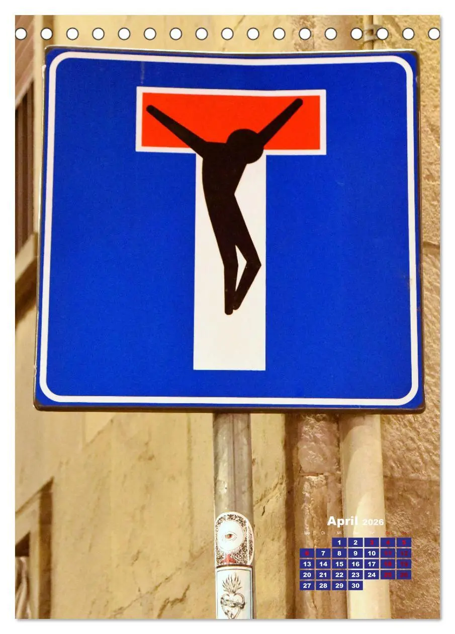 Bild: 9783516242379 | Clet Abraham gibt den Straßenschildern eine ganz neue Bedeutung...