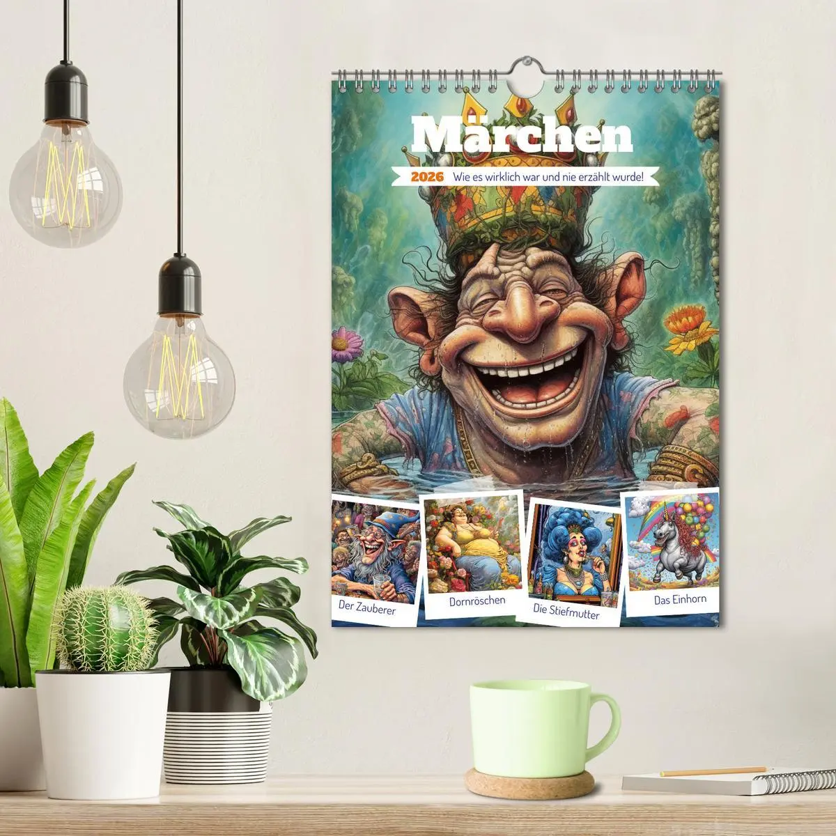 Bild: 9783516312379 | Märchen. Wie es wirklich war und nie erzählt wurde! (Wandkalender...