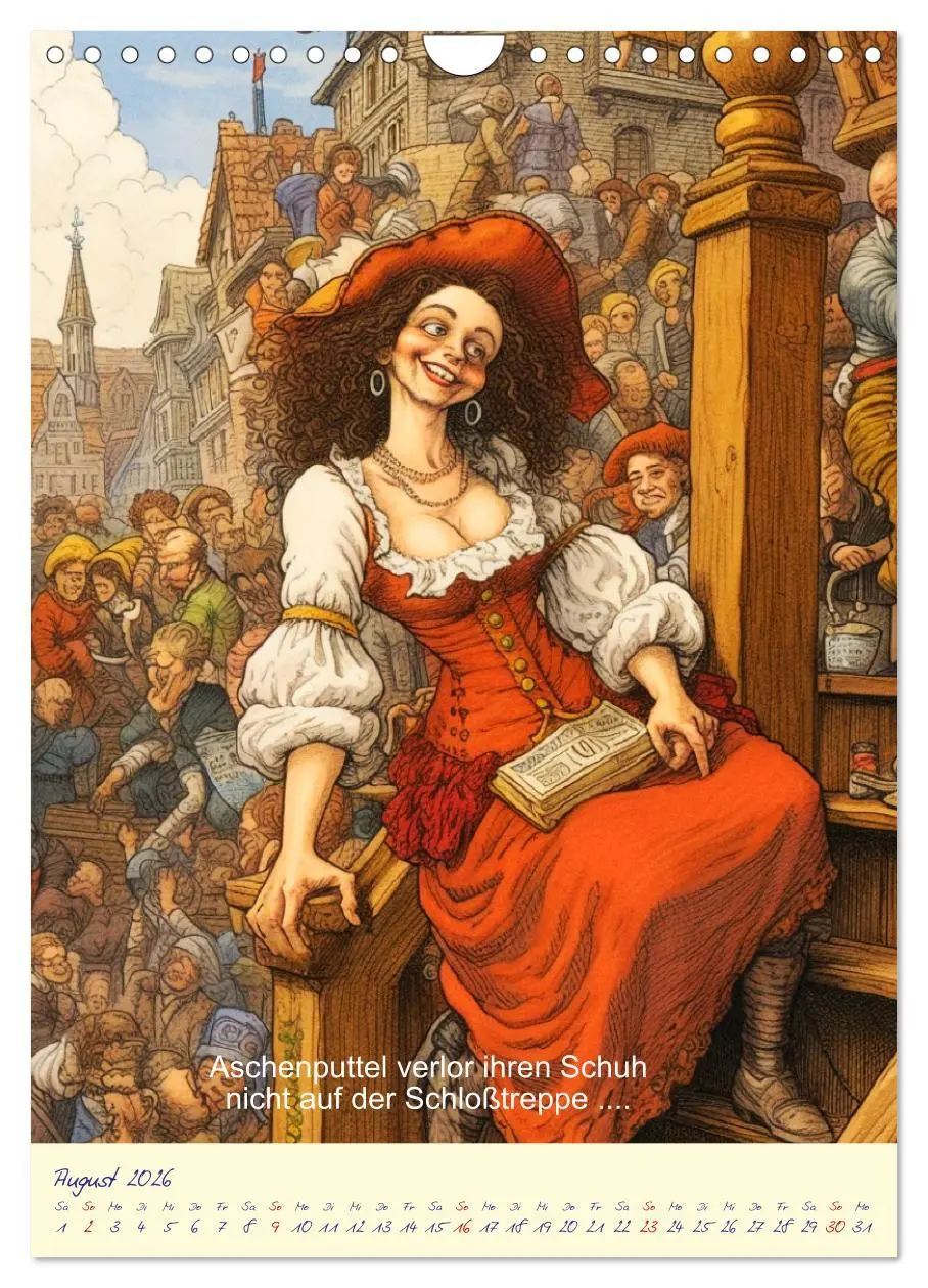 Bild: 9783516312379 | Märchen. Wie es wirklich war und nie erzählt wurde! (Wandkalender...