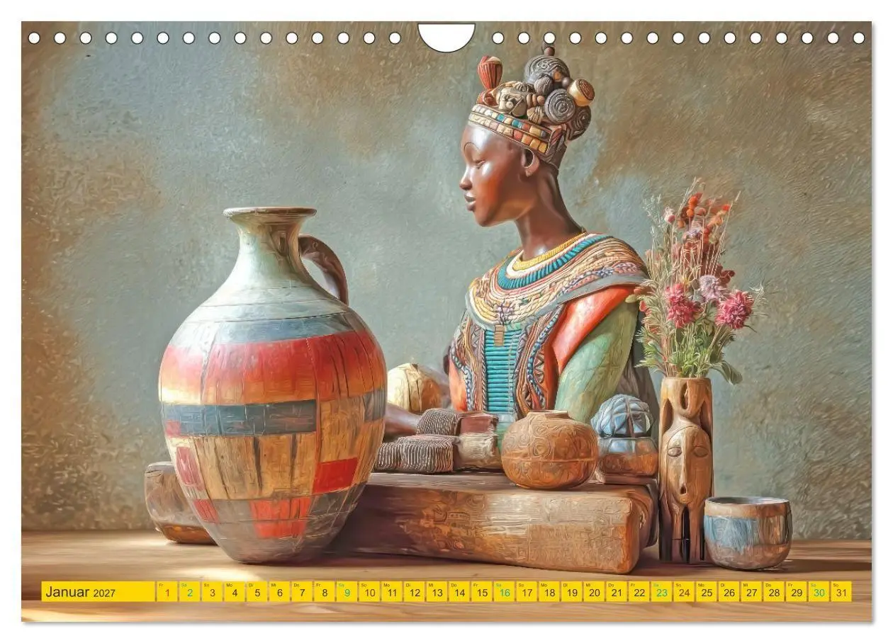 Bild: 9783516792379 | Afrikanische Stillleben - Der afrikanischen Kunst nachempfunden...