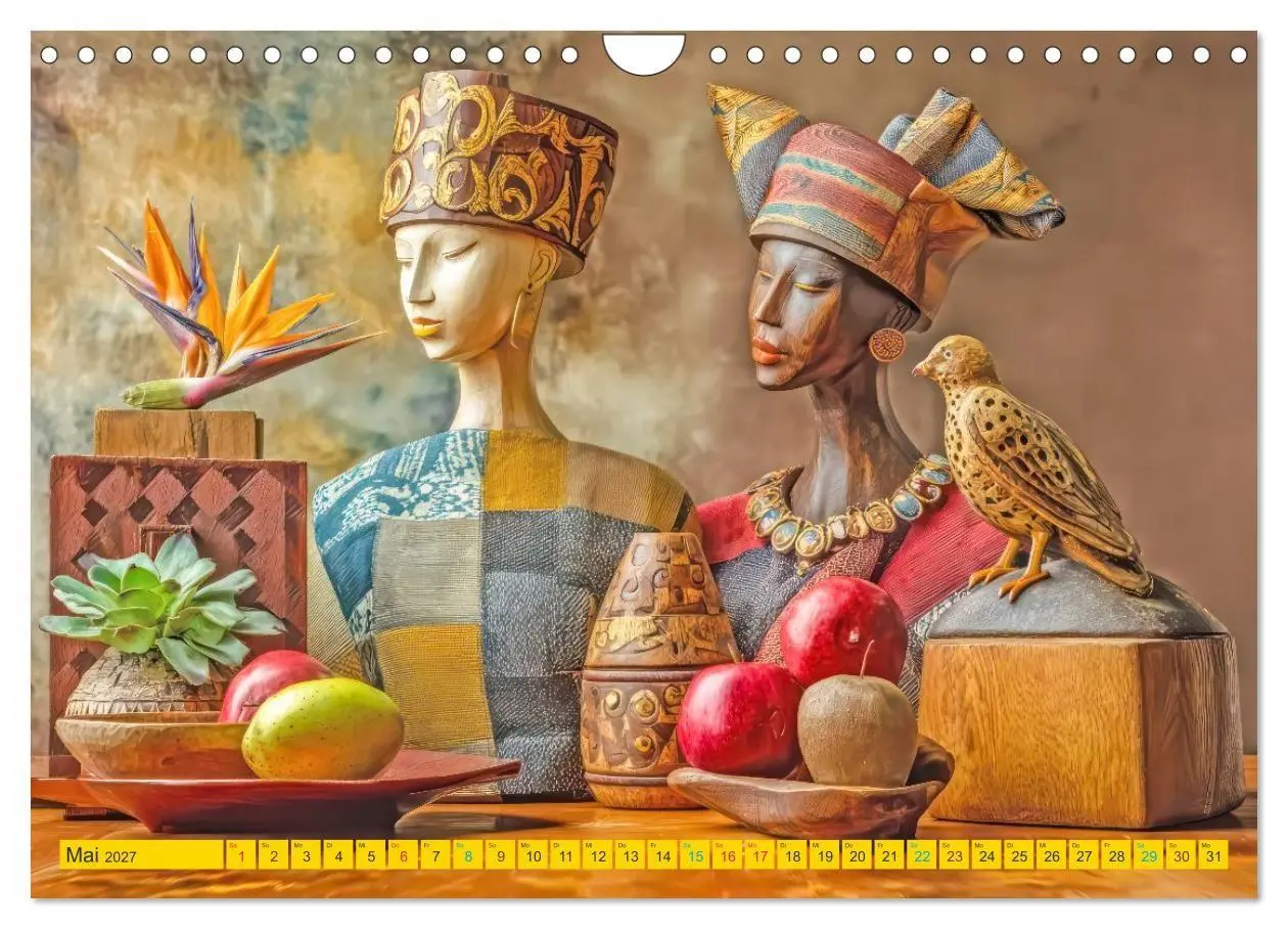 Bild: 9783516792379 | Afrikanische Stillleben - Der afrikanischen Kunst nachempfunden...