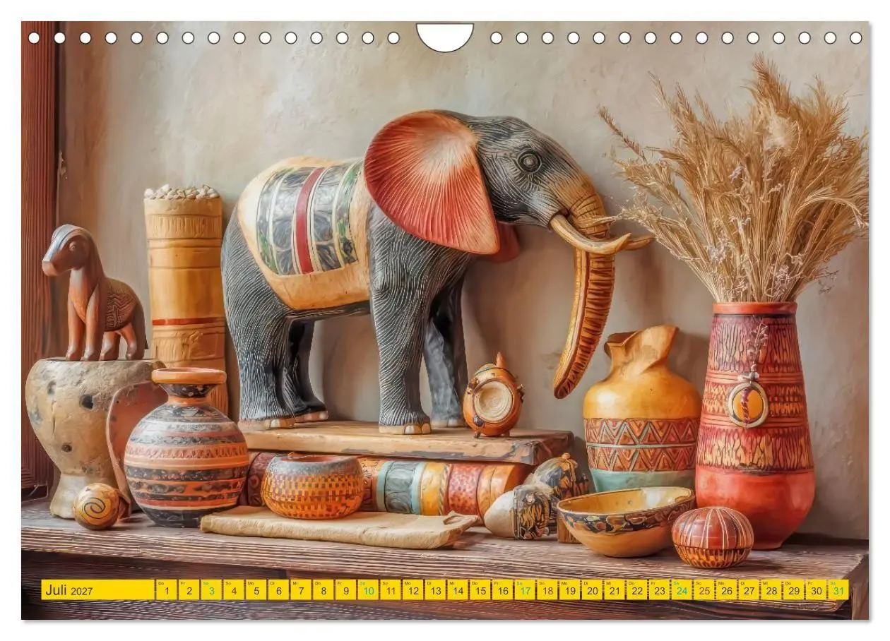 Bild: 9783516792379 | Afrikanische Stillleben - Der afrikanischen Kunst nachempfunden...
