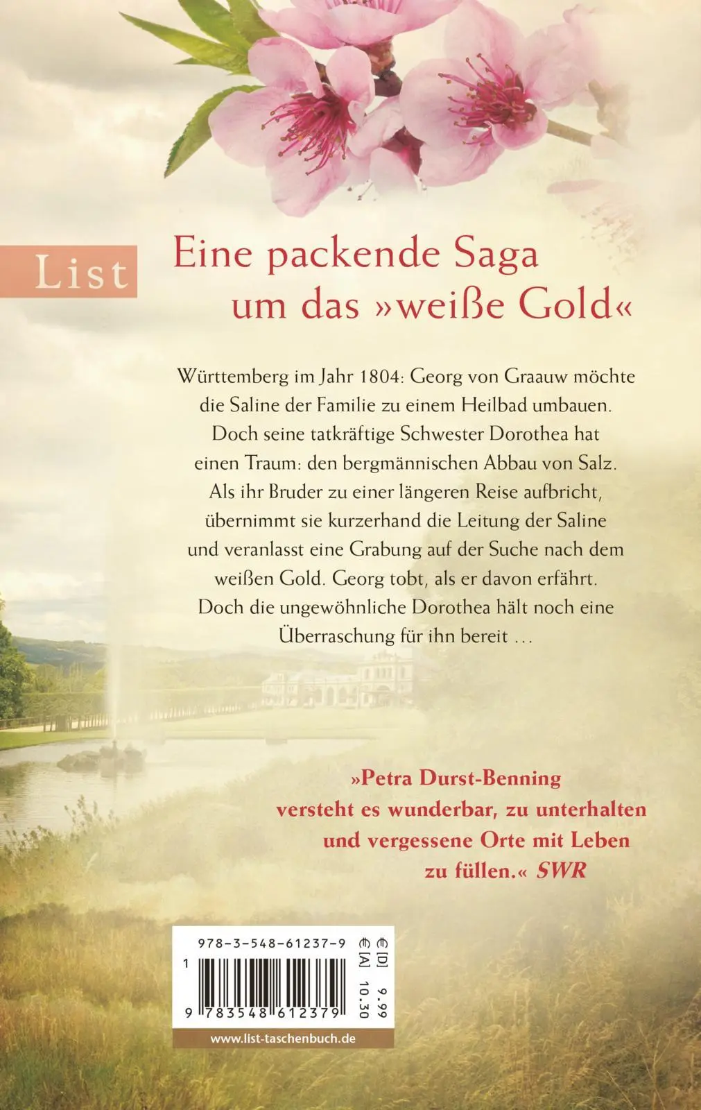 Rückseite: 9783548612379 | Die Salzbaronin | Petra Durst-Benning | Taschenbuch | 400 S. | Deutsch