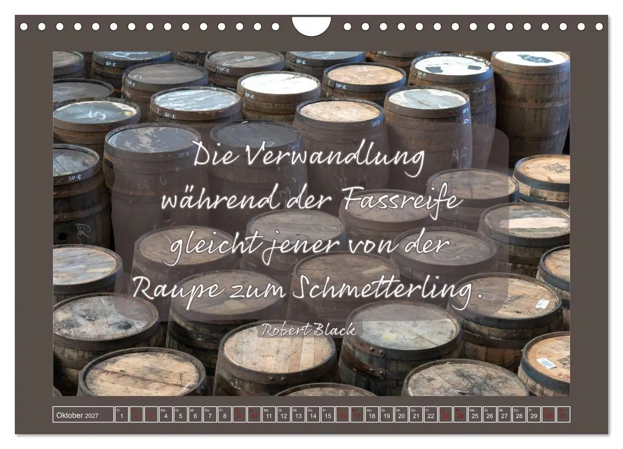 Bild: 9783569572379 | Whisky-Weisheiten (Wandkalender 2027 DIN A4 quer), CALVENDO...