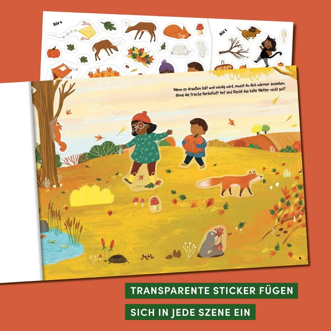 Bild: 9783735892379 | Stickern ohne Ende - Ab in die Natur | Joli Hannah | Taschenbuch