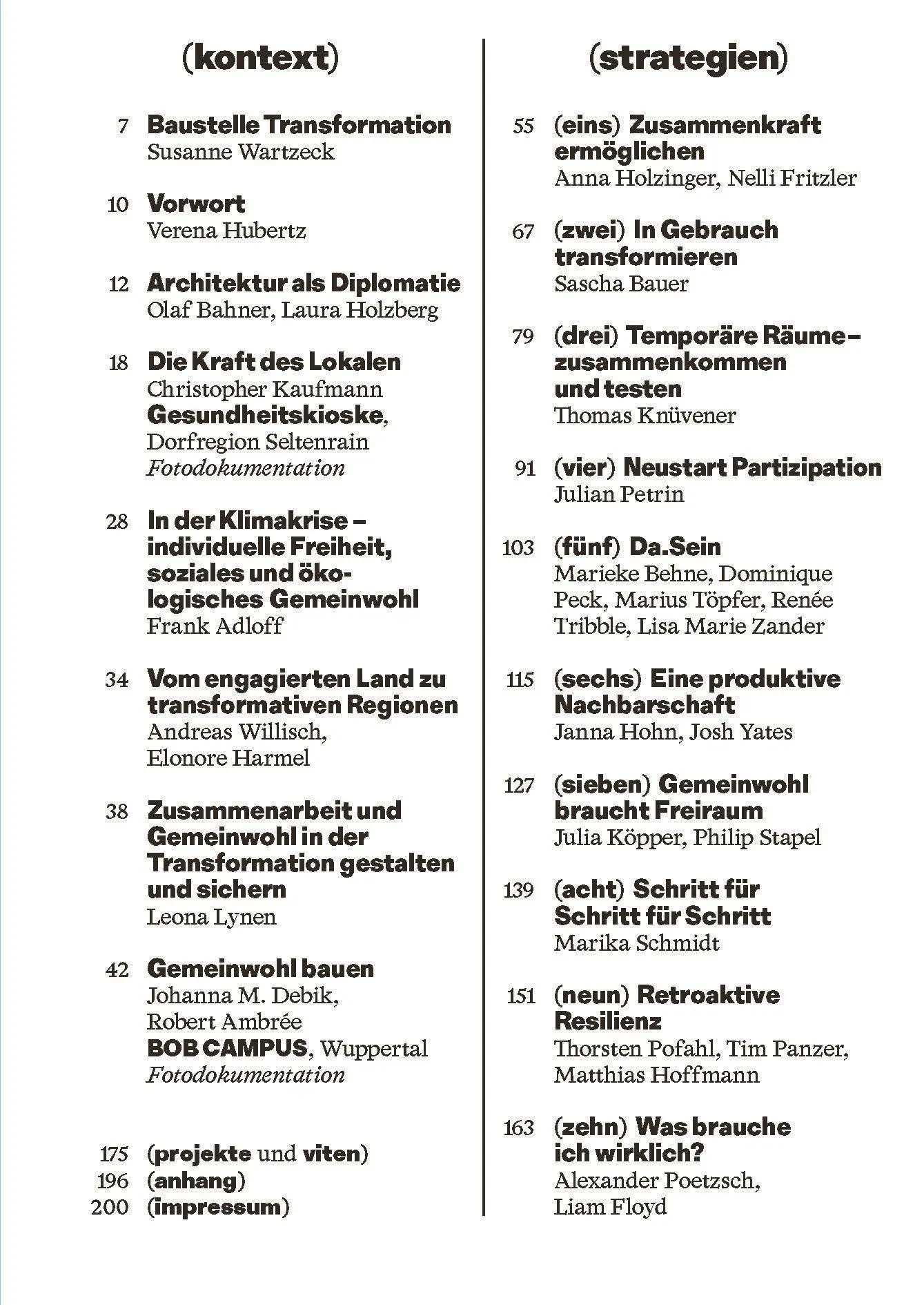 Bild: 9783986122379 | Baustelle Transformation | Zehn Strategien für Stadt und Land | Buch