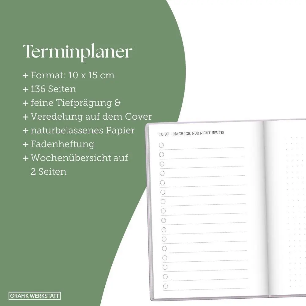 Bild: 9783986362379 | Terminplaner Letterart 2027 Herzsmiley | Terminplaner Hardcover | 2027