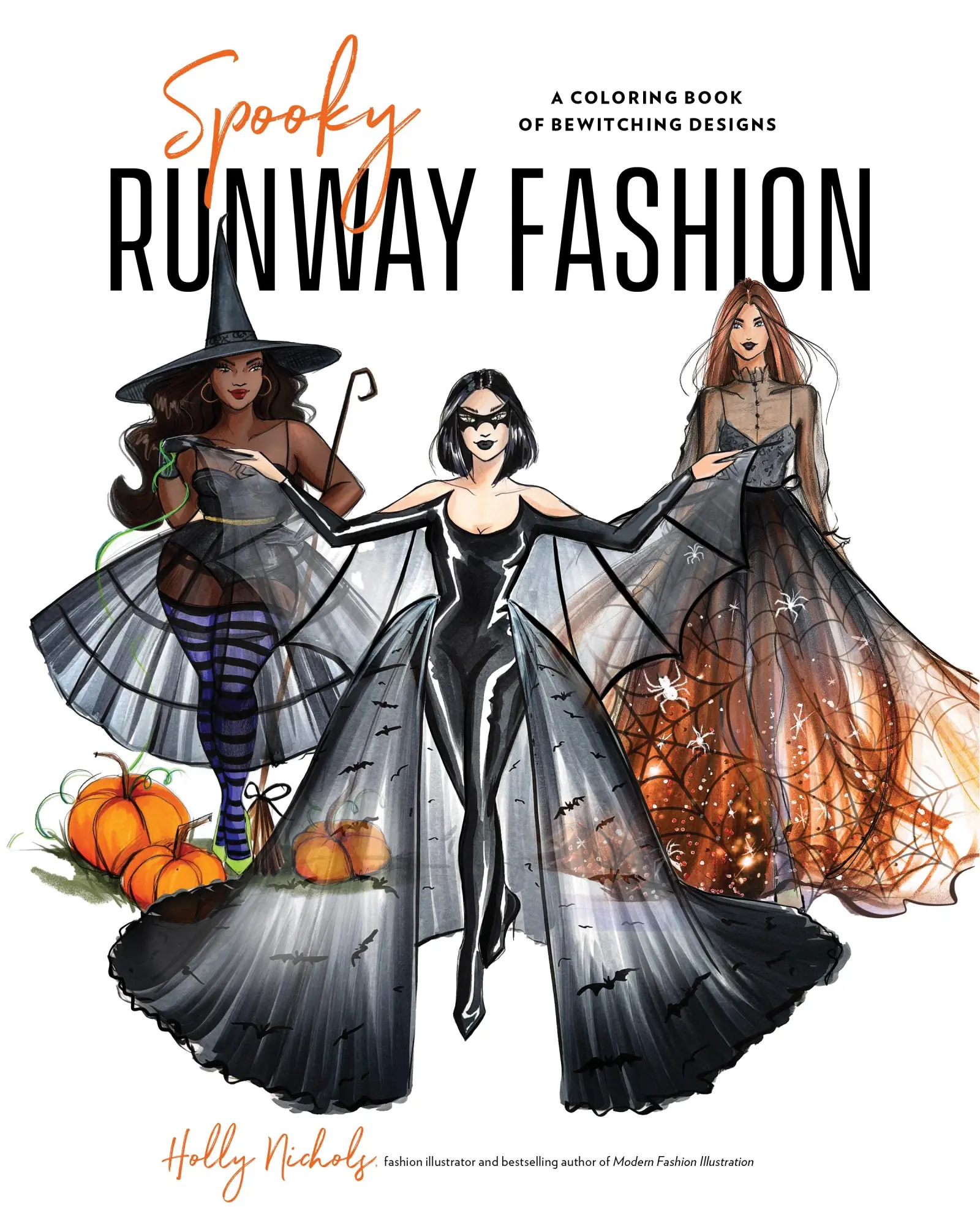 Cover: 9798890032379 | Spooky Runway Fashion | A Coloring Book of Bewitching Designs | Buch