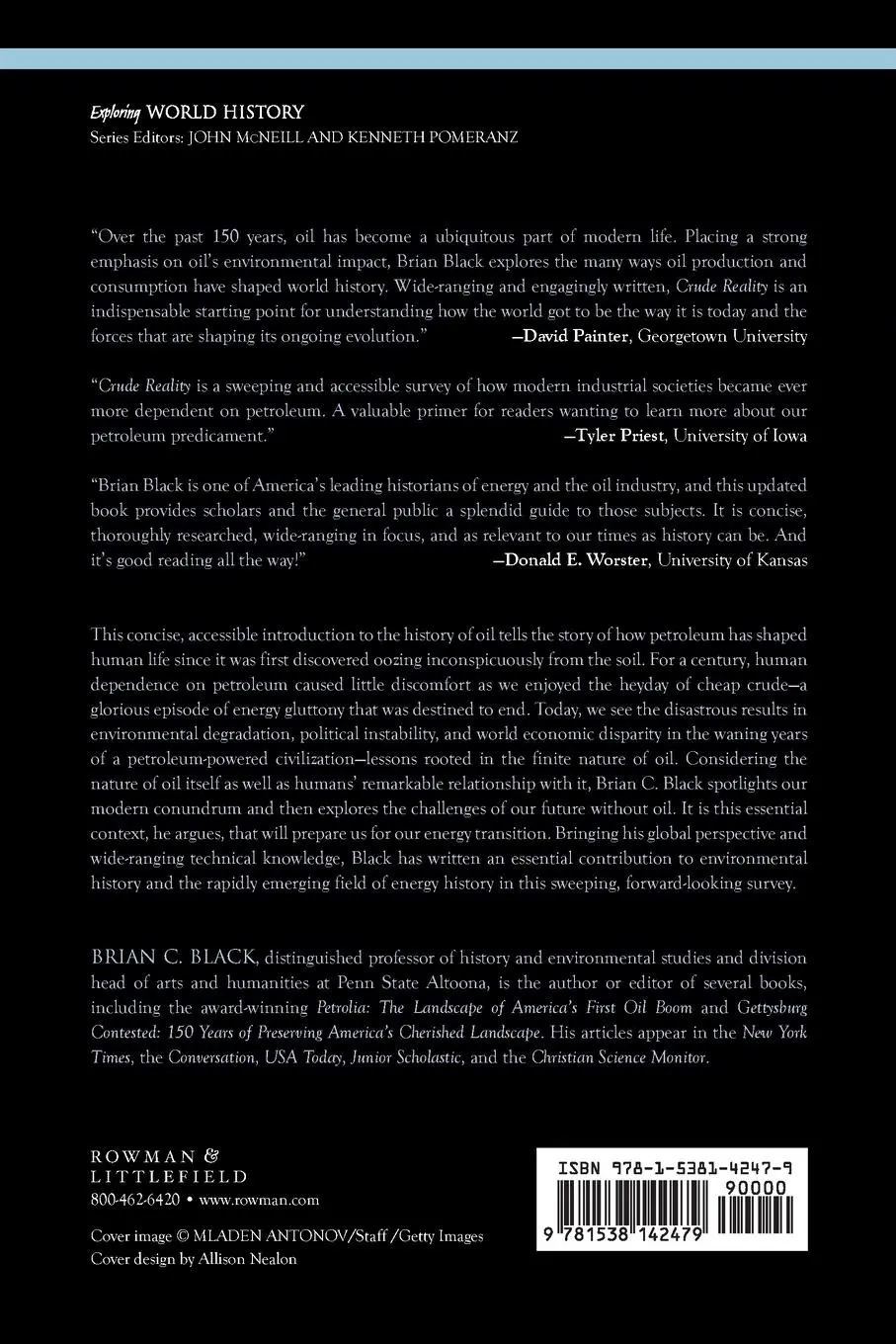 Rückseite: 9781538142479 | Crude Reality | Petroleum in World History | Brian C. Black | Buch