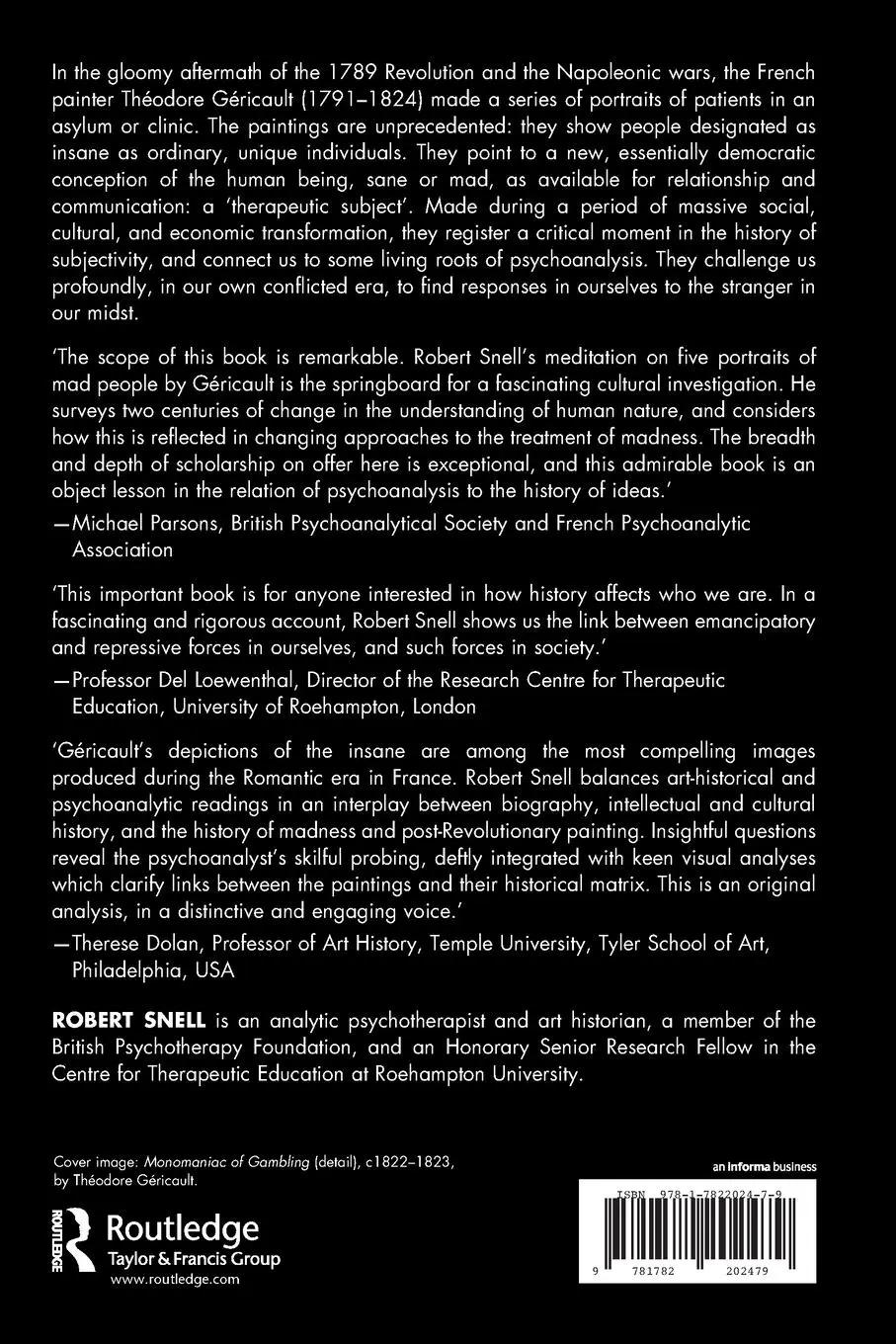 Rückseite: 9781782202479 | Portraits of the Insane | Robert Snell | Taschenbuch | Englisch | 2016