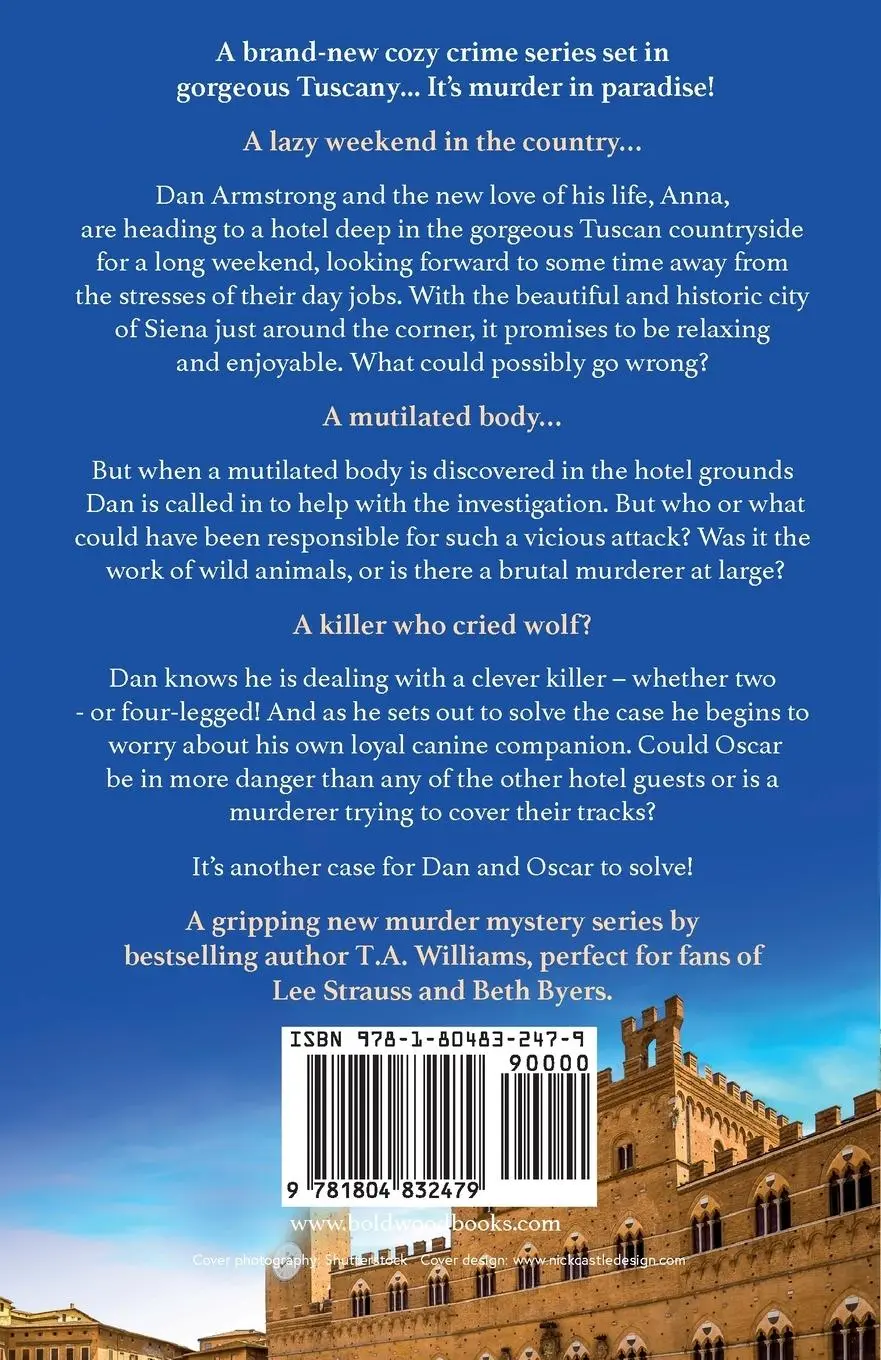 Rückseite: 9781804832479 | Murder in Siena | T A Williams | Taschenbuch | Englisch | 2023