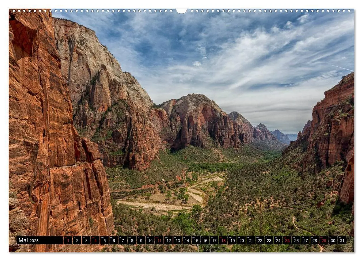 Bild: 9783435672479 | USA Kalender Deluxe (Wandkalender 2025 DIN A2 quer), CALVENDO...