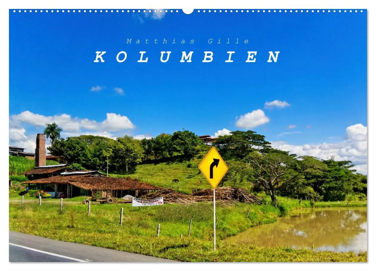 Cover: 9783516162479 | Kolumbien (Wandkalender 2026 DIN A2 quer), CALVENDO Monatskalender